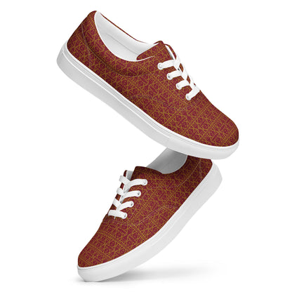 Women's lace-up canvas shoes-13