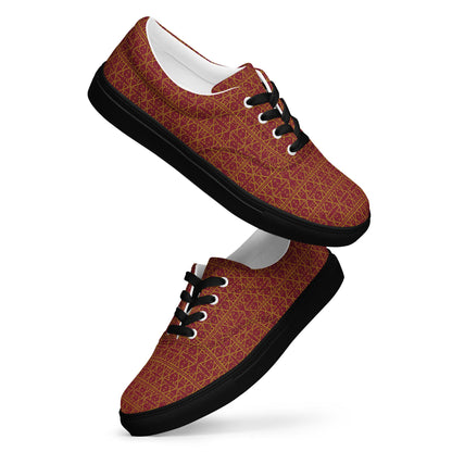 Women's lace-up canvas shoes-2