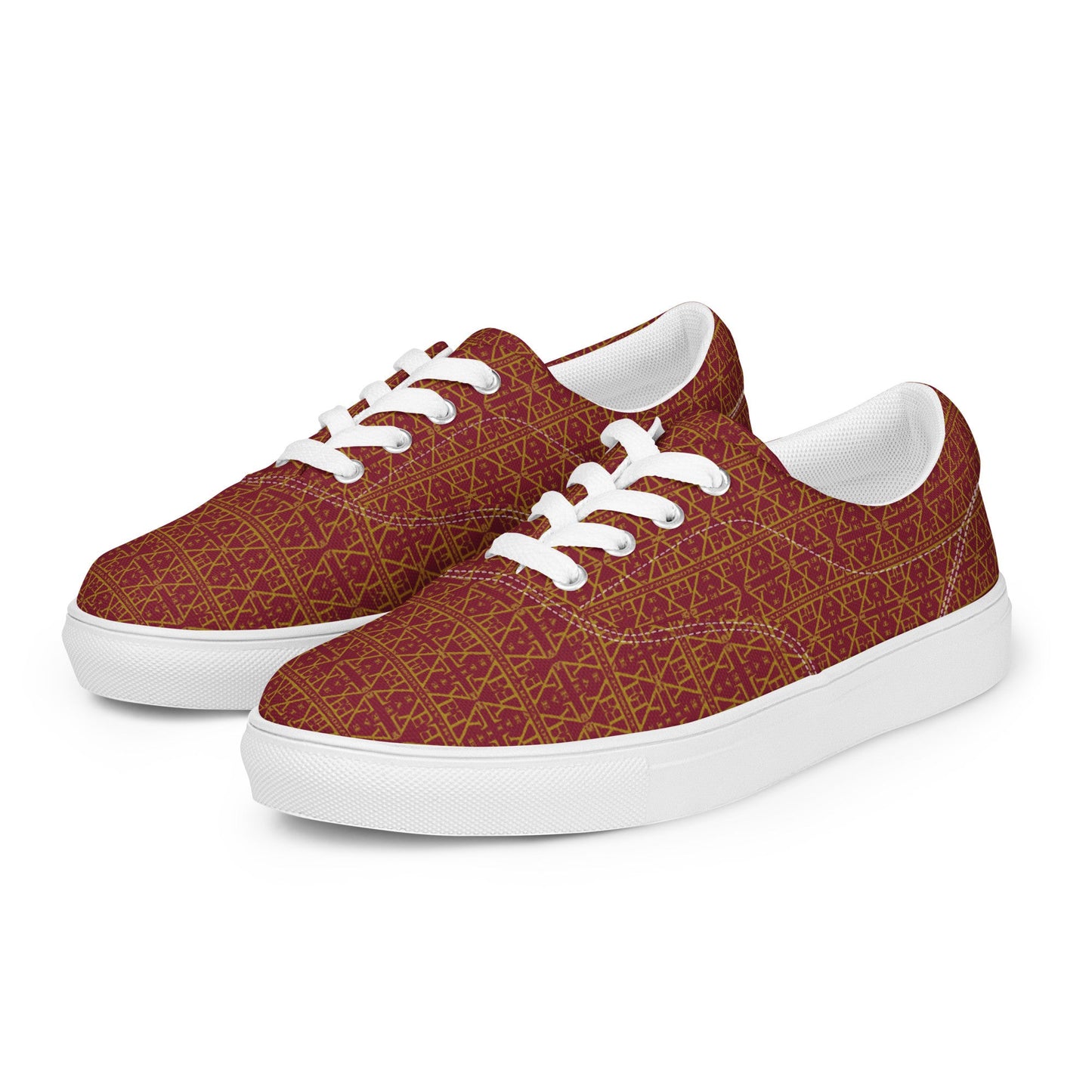 Women's lace-up canvas shoes-15
