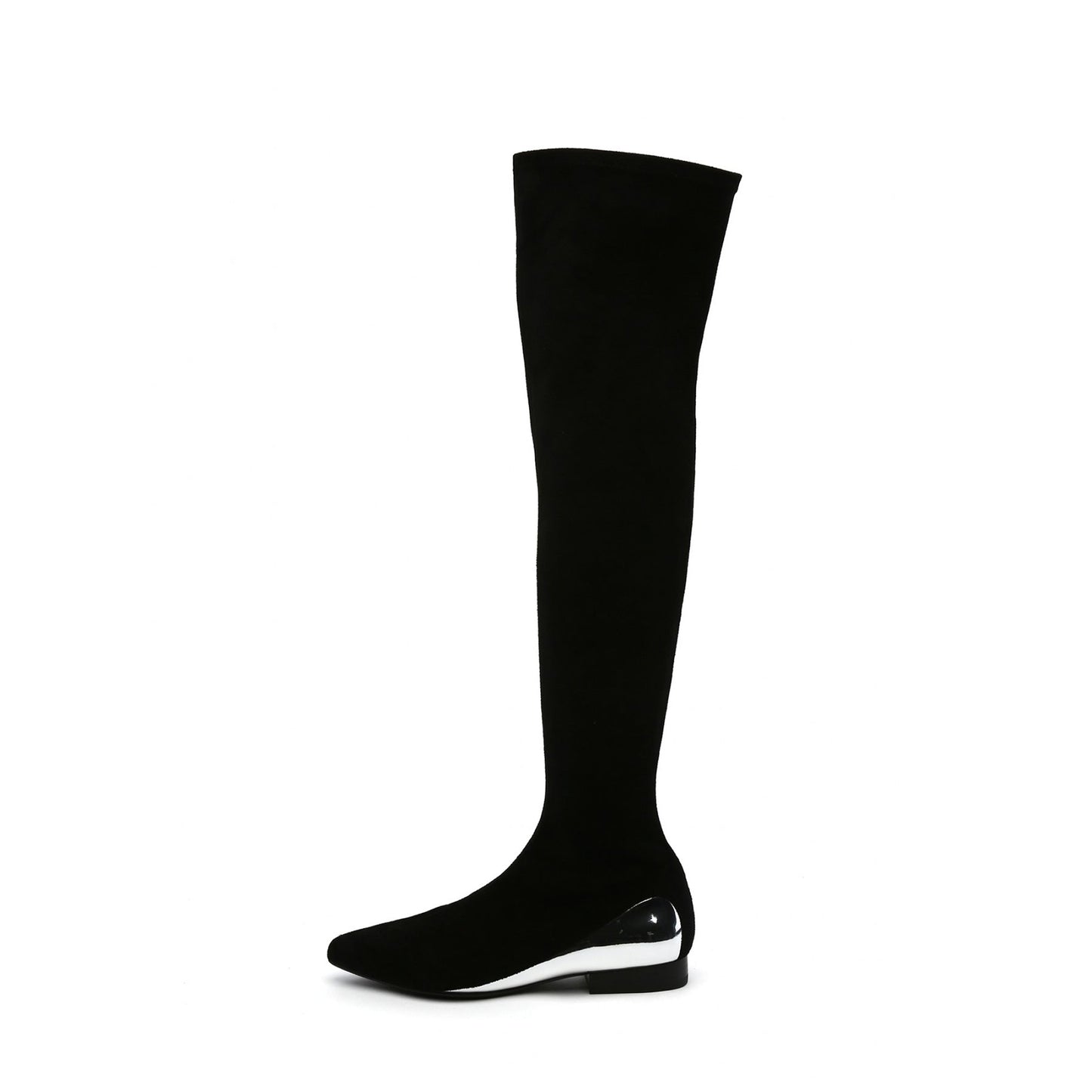 Flat Knee High Boots-7