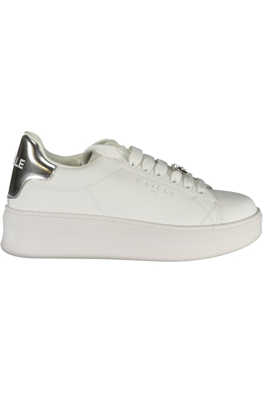 GAELLE PARIS WHITE WOMEN'S SPORTS SHOES