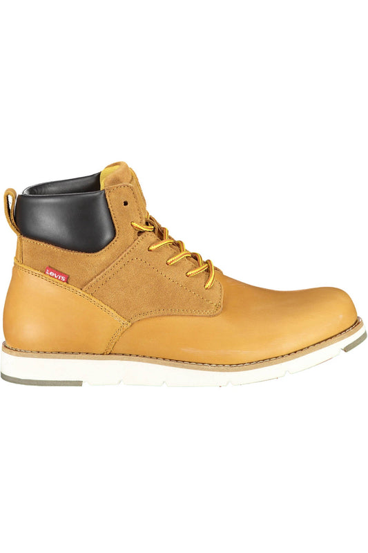 LEVI'S MEN'S BEIGE BOOTS SHOES-0