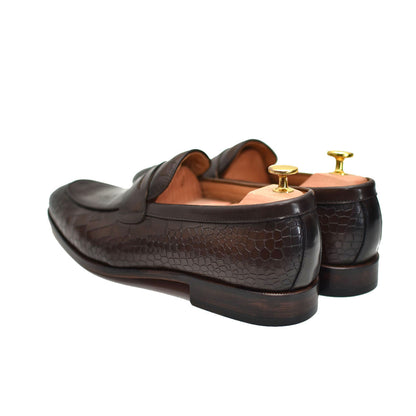 Seville - Brown Slip-on Penny Loafers-2
