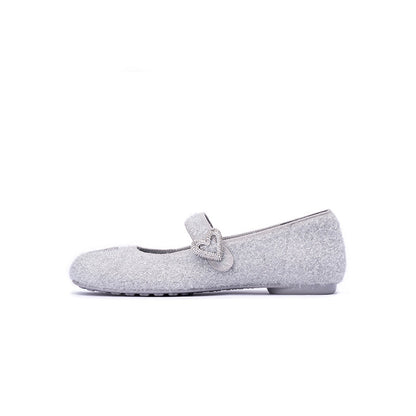 Oriental Split Toe Mary Jane Flat Shoes-6