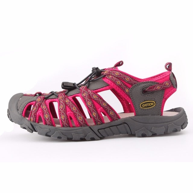 Women Beach Sandals Summer Ladies Hiking Sandals Close Toe Casual Comfort Breathable Female Sport Shoes-1
