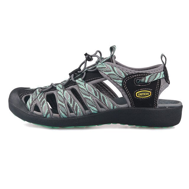 Women Platform Wedges Beach Sandals Trekking Ladys Nubuck Leather Shoes Summer Outdoor Flat Casual Sport Sandals Girls-4