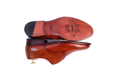 Sandro - Chestnut Derby Shoes-3