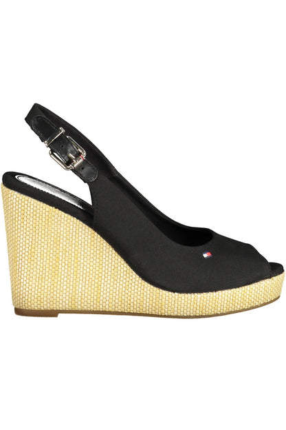 TOMMY HILFIGER DAMESSANDAAL SCHOENEN ZWART