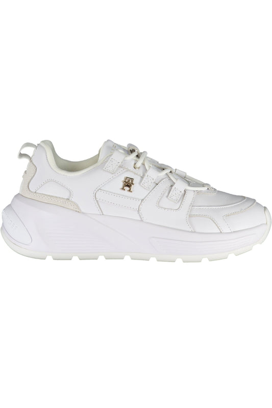 TOMMY HILFIGER WHITE WOMEN'S SPORTS SHOES