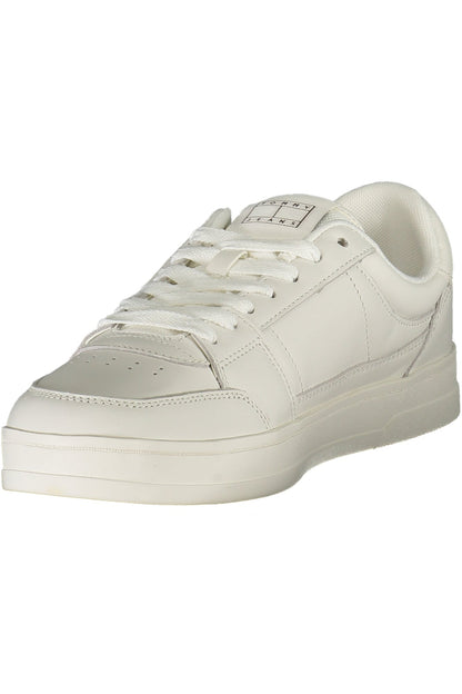 TOMMY HILFIGER HEREN SPORTSCHOENEN WIT