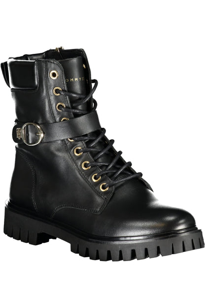 TOMMY HILFIGER ZWARTE DAMES LAARS