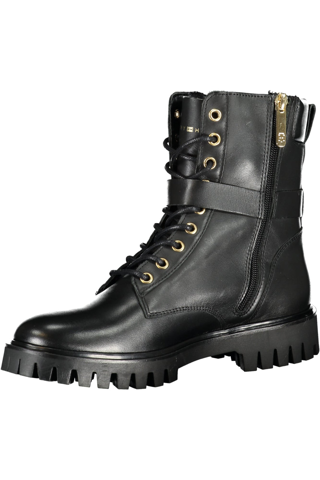 TOMMY HILFIGER ZWARTE DAMES LAARS