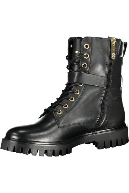TOMMY HILFIGER ZWARTE DAMES LAARS
